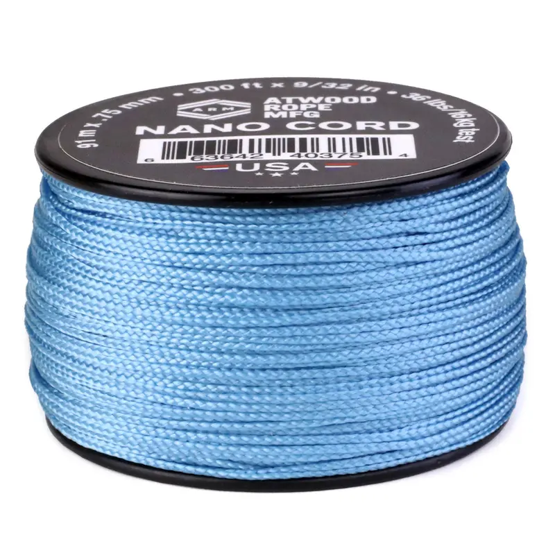 .75mm Nano Cord – Carolina Blue