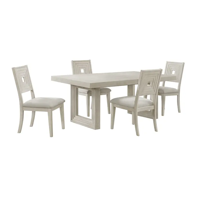 Avalanche Standard-Height Dining Ensemble – Stylish Table and Chairs