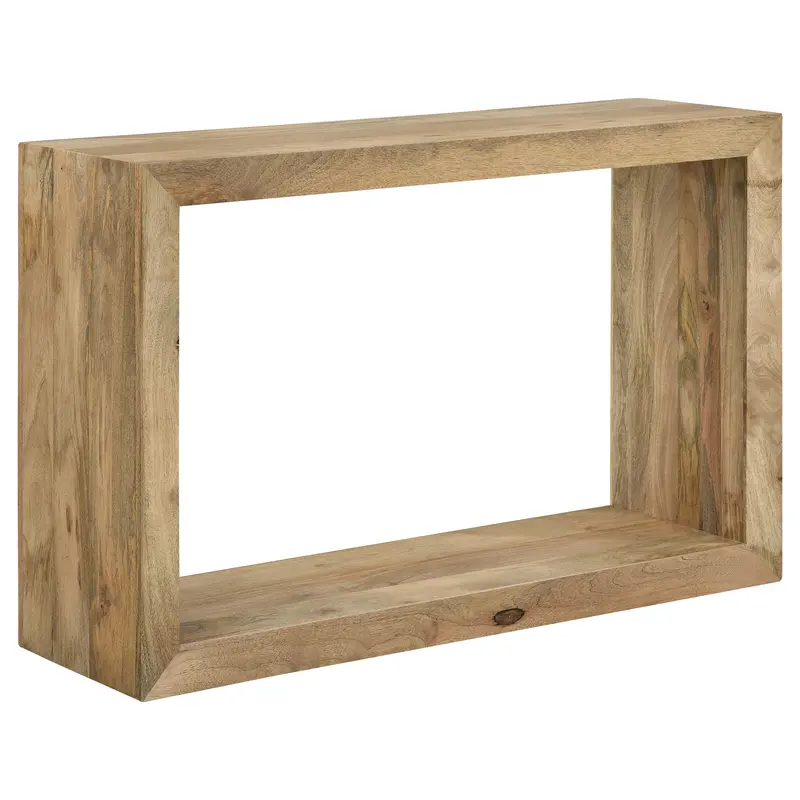 Benton Natural Solid Wood Sofa Console Table
