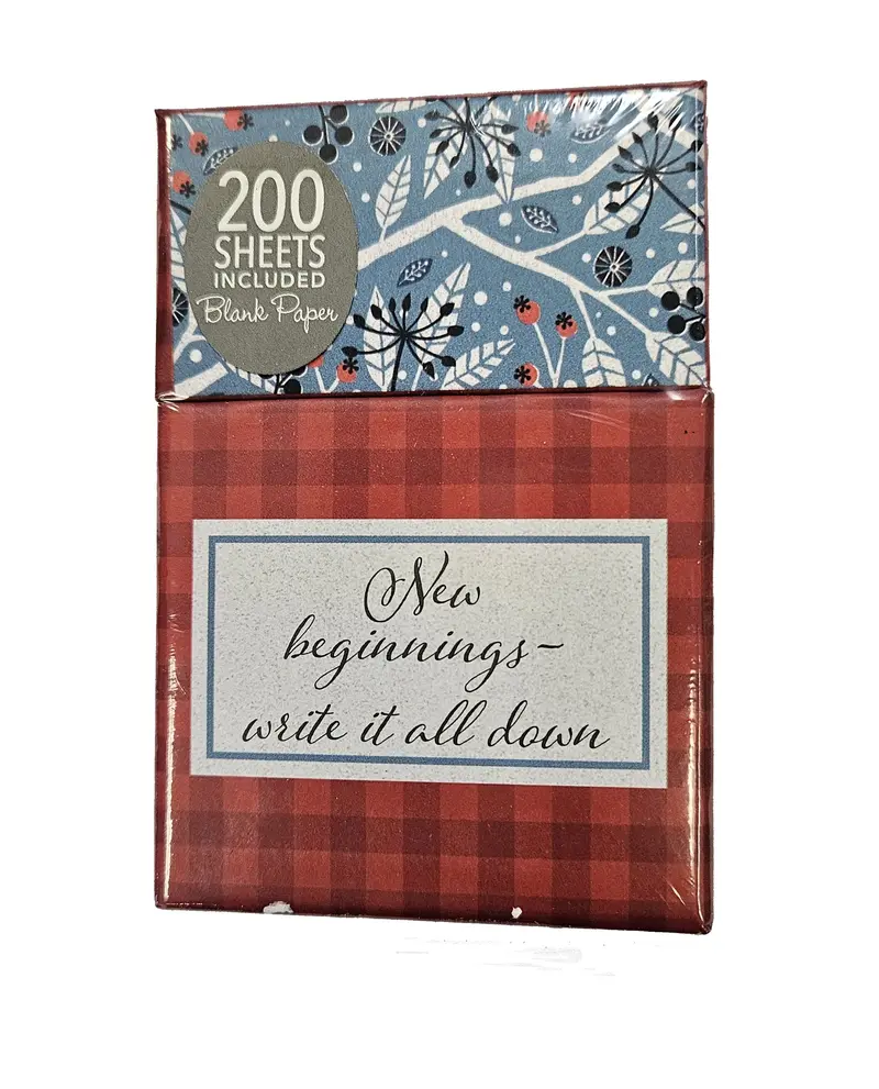 Boxed Flip-Top Notes – ‘New Beginnings’ Inspirational Set