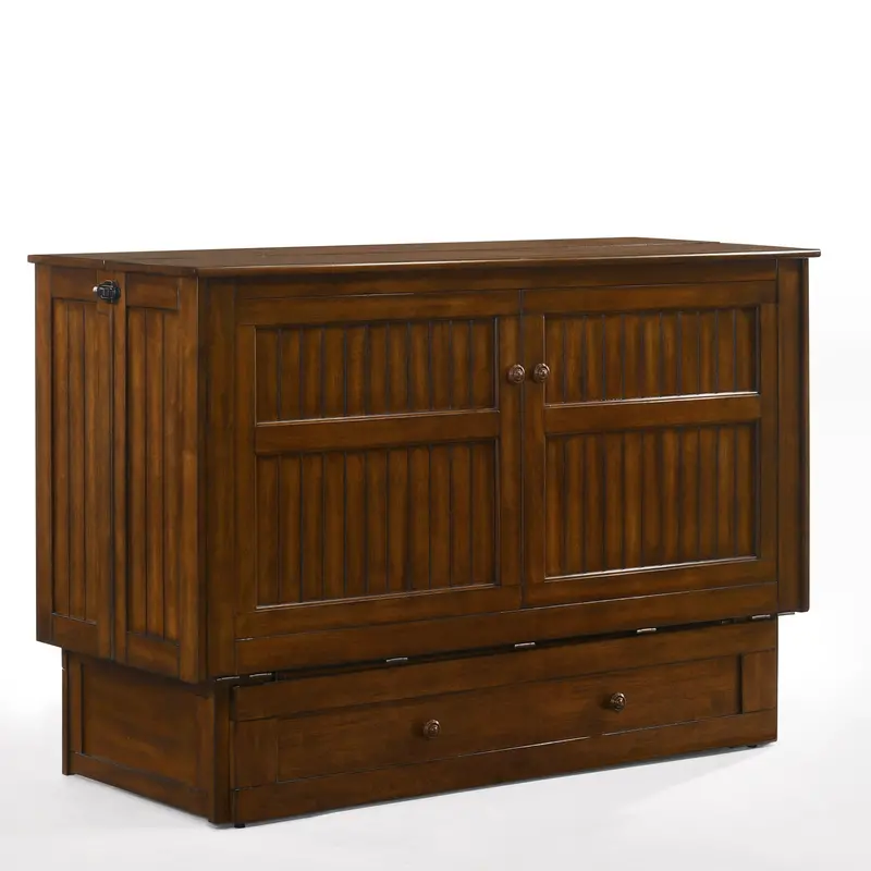 Camden Murphy Cabinet Bed – Contemporary Folding Bed with Storage Compartment