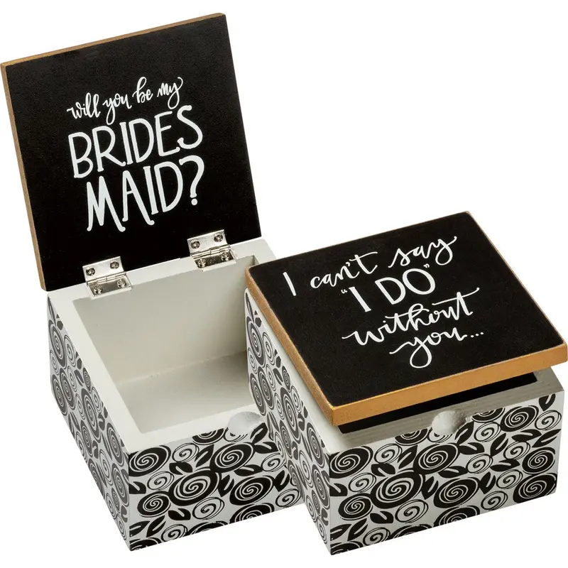 ‘Can’t Say I Do Without You’ Bridesmaid Proposal Box