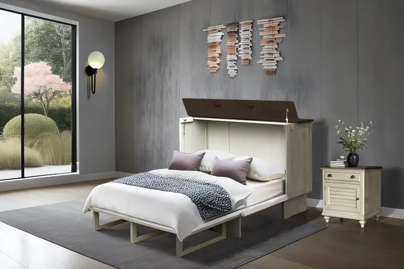 Chatham Wall Bed with Cabinet Storage