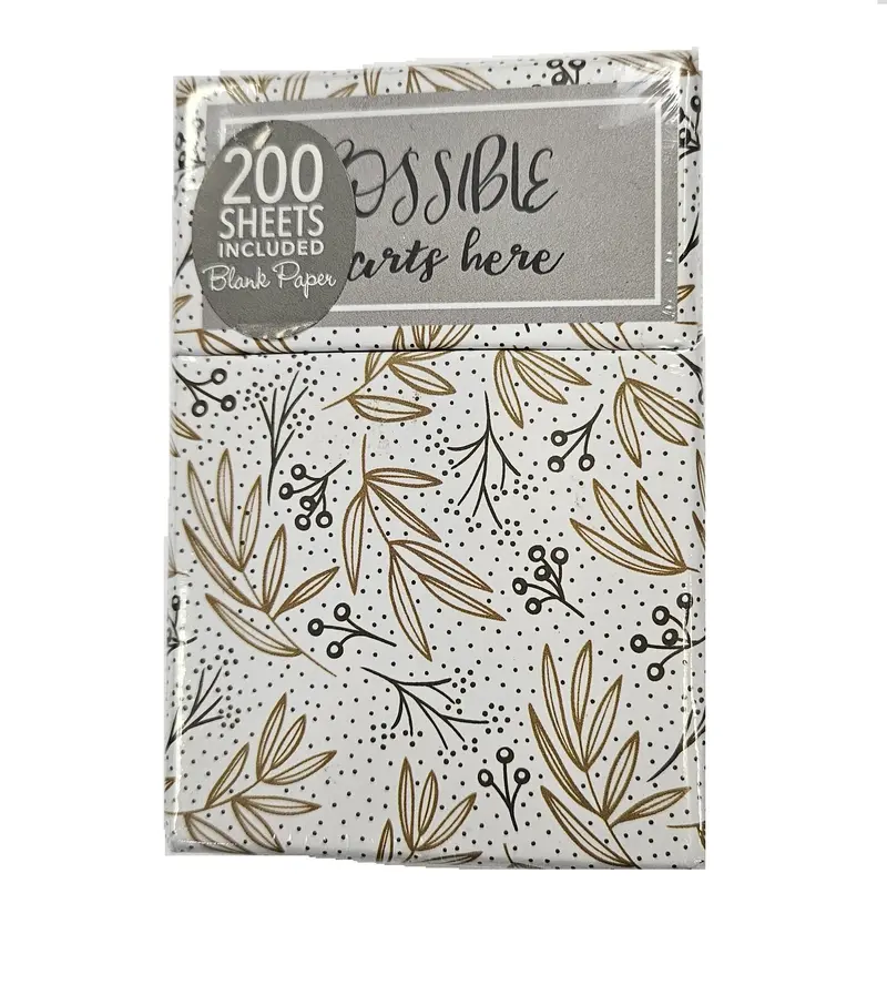 Flip-Top Boxed Notes – ‘Possible Starts Here’ Stationery Set