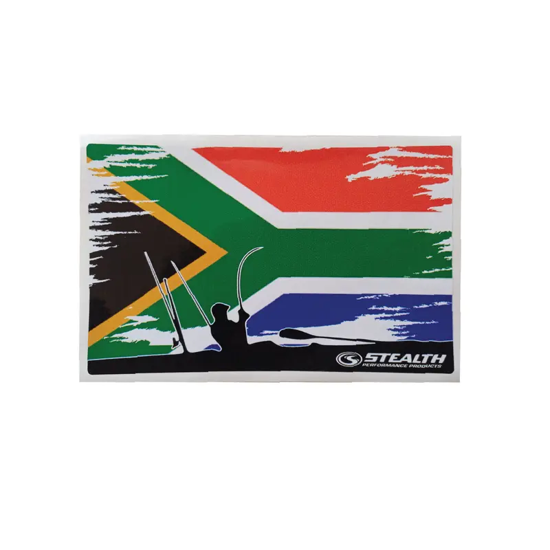 Stealth South African Flag Sticker