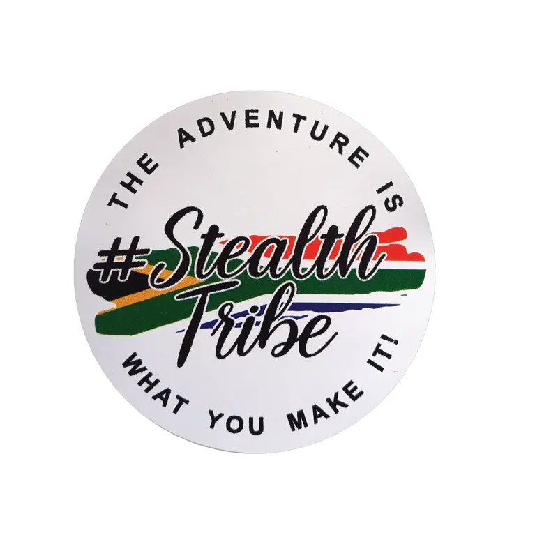 Stealth Tribe Circular Brand Sticker