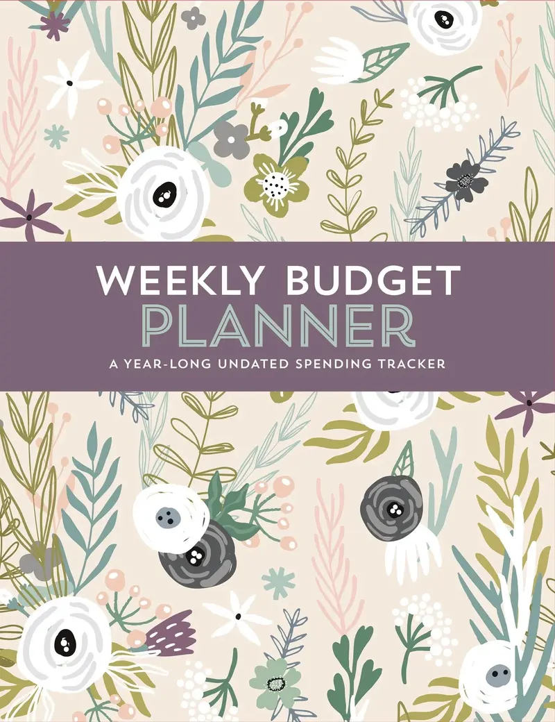 Weekly Budget Tracker Planner – Financial Organization Notebook